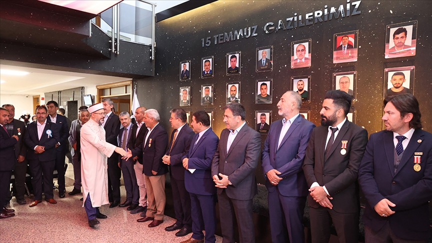 Diyanet İşleri Başkanlığı'nda 15 Temmuz köşesi oluşturuldu