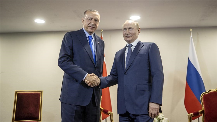 Cumhurbaşkanı Erdoğan ve Putin Görüşmesi
