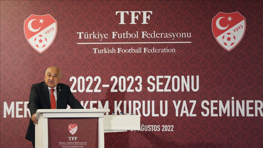 TFF Başkanı Büyükekşi: VAR ve saha hakemlerini ayırma kararı aldık