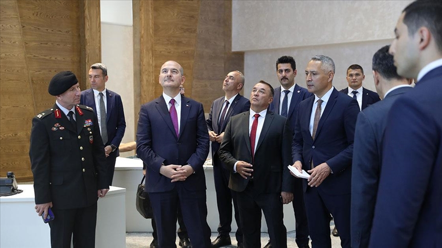 İçişleri Bakanı Soylu, Özbekistan Devlet Güvenlik Servisi Başkanı Azizov ile görüştü