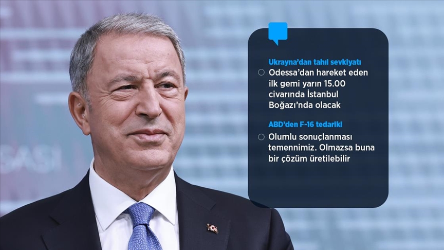 Akar: Odessa Limanı'ndan gemilerin çıkışı devam edecek!