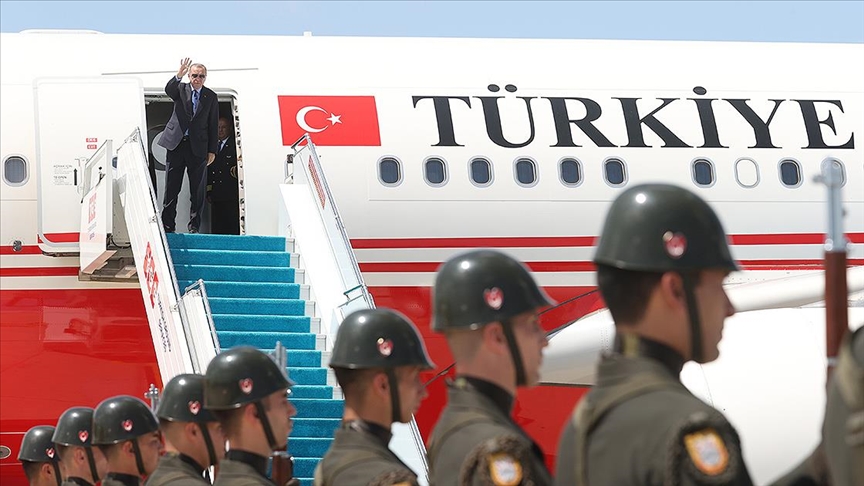 Cumhurbaşkanı Erdoğan Rusya'da..
