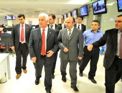 KKTC Başbakanı Eroğlu, Cihan ve Zaman'ı Ziyaret Etti!