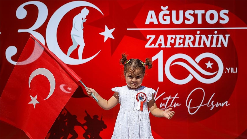 30 AĞUSTOS'un 100. yılı coşkuyla kutlanıyor