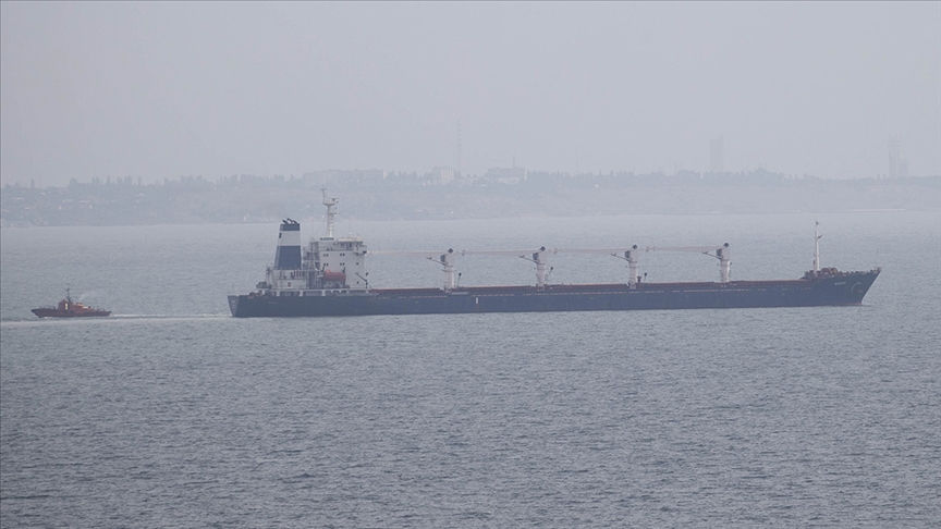 Tahıl sevkiyatı kapsamında Ukrayna'dan bir gemi daha hareket etti