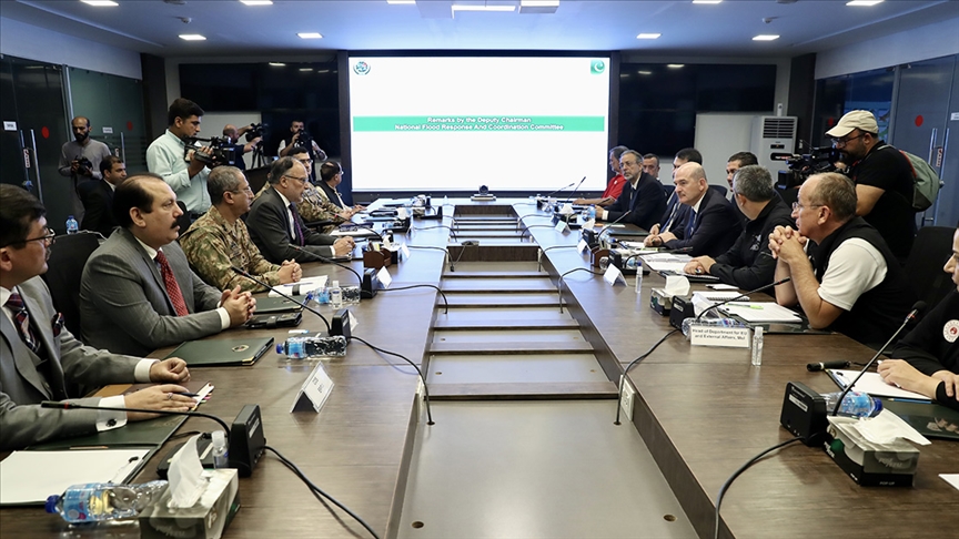 Bakanlar Soylu ve Kurum, Pakistan Ulusal Afet Yönetim Ajansı’nı ziyaret etti