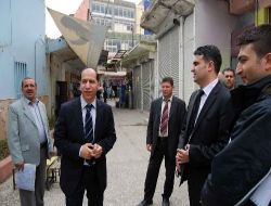 Batman Çarşı Merkezinde Elektrik Kabloları Yer Altına Alınacak