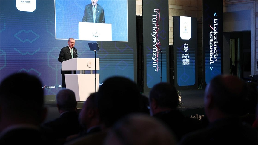 Cumhurbaşkanı Erdoğan: Merkez Bankamız bünyesinde kripto parayla ilgili çalışma yürütülmektedir