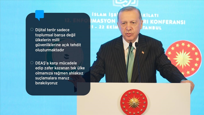 Cumhurbaşkanı Erdoğan: Lafarge teröre destek veren en önemli kurumlardan biri olarak artık her şeyiyle açığa çıktı