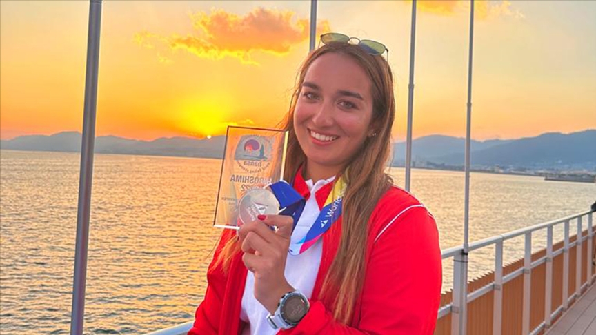 Para yelkenci Miray Ulaş, dünya ikincisi oldu!