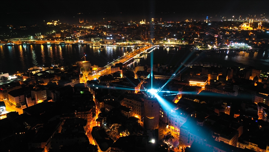 Cumhurbaşkanlığı İletişim Başkanlığı 29 Ekim'e özel üç boyutlu görsel şölen hazırladı