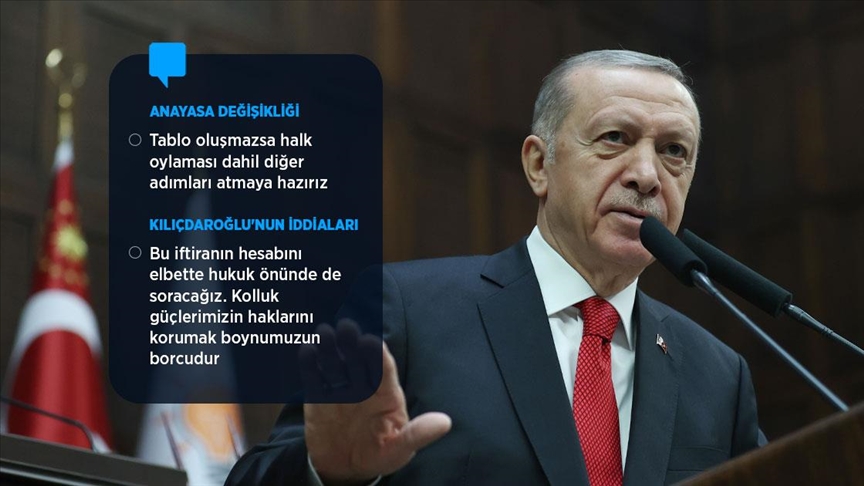Erdoğan'dan Grup Toplantısı'nda Flaş Açıklamalar