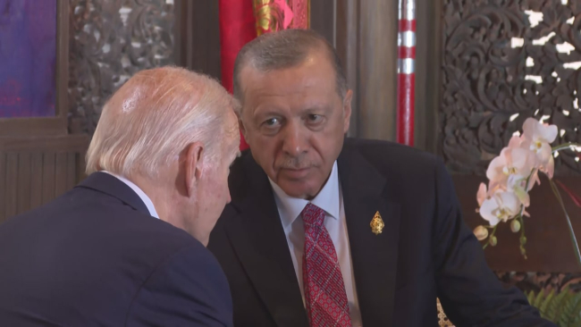 Biden'dan tahıl koridorundaki çabası için Cumhurbaşkanı Erdoğan'a teşekkür