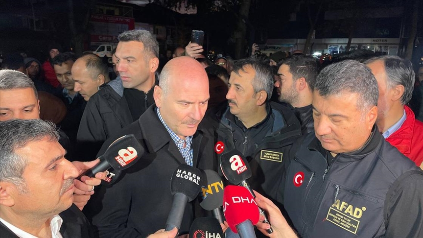 Bakan Soylu: Şu anda herhangi bir can kaybımız söz konusu değil!