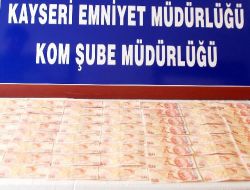 Kayseri Polisinden Sahte Para Operasyonu