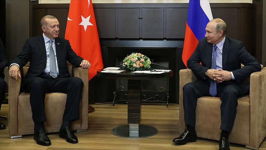 Cumhurbaşkanı Erdoğan, Rusya Devlet Başkanı Putin ile telefonda görüştü