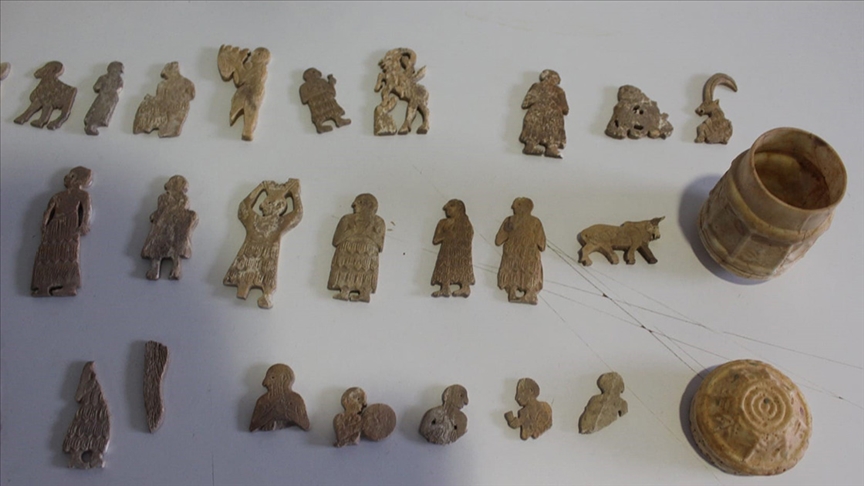 Gümrük Muhafaza Ekipleri Suriye sınırında 51 parça tarihi eser ele geçirdi!