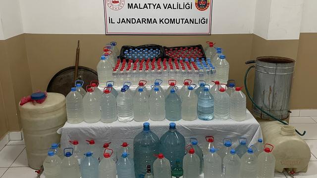 Malatya'da sahte alkol operasyonu: 5 bin 336 litre ele geçirildi!