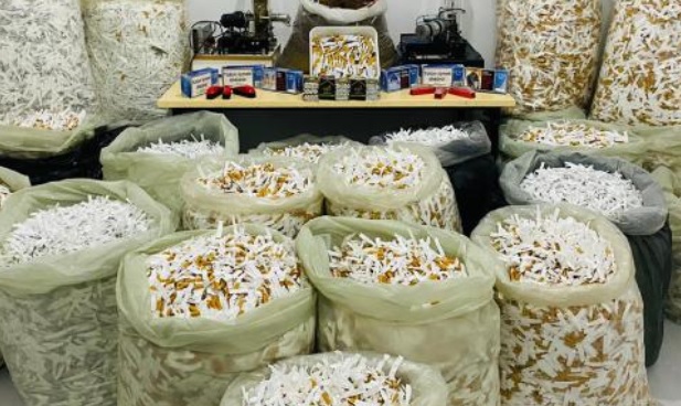 Osmaniye'de 468 bin 250 makaron ele geçirildi!