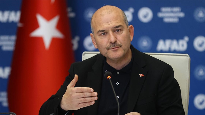 Soylu: Bugüne kadar enkazlarda, hastanelerde hayatını kaybeden vatandaşımızın sayısı 45 bin 968