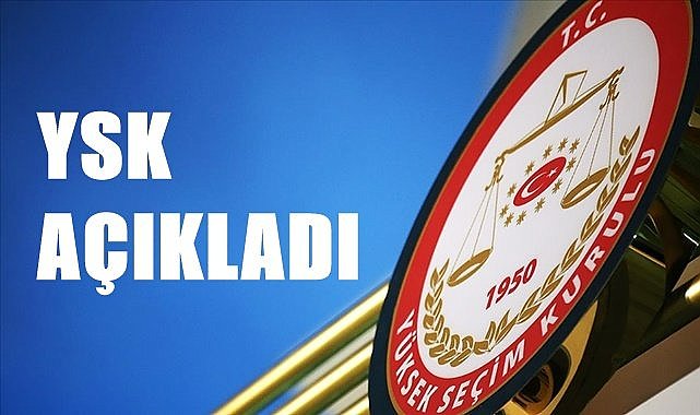 YSK, seçim takviminin başlangıç tarihini 18 Mart olarak belirledi