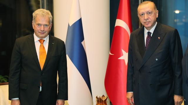 Cumhurbaşkanı Erdoğan Niinisto ile görüşecek!