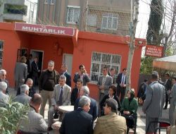 Yüreğir Belediye Başkanı Çelikcan, Meclis Üyeleri İle Çalışma Yapılan Mahalleleri Gezdi