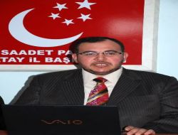 Sp Hatay İl Başkanı Çalışkan: Önce Chp Rozeti Tak, Sonra Rozet Taktığın Çarşafı Parçala