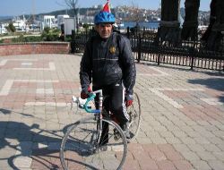 Çanakkale Şehitleri İçin 6 Gün Pedal Çevirdi