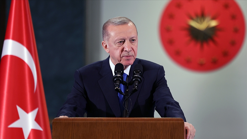 Erdoğan'dan Kahramanmaraş merkezli depremlere ilişkin paylaşım