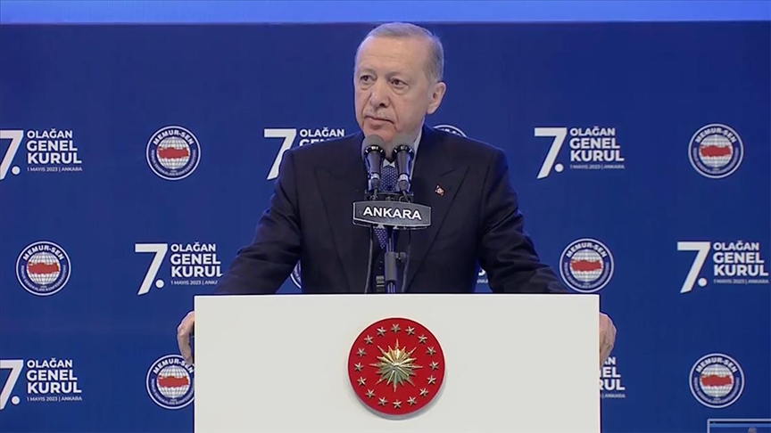 Erdoğan: Memurlarımızı enflasyona ezdirmeme sözümüzü yine tutacağız