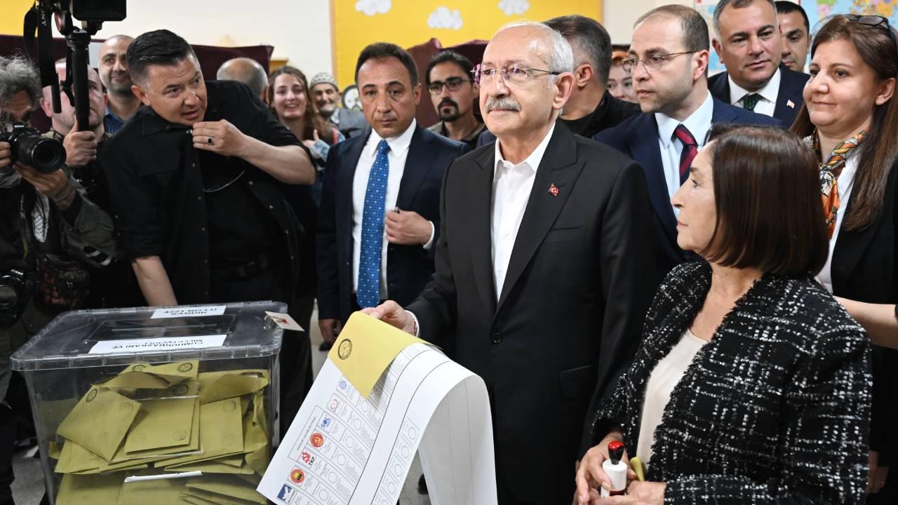 CHP Genel Başkanı Kılıçdaroğlu oyunu kullandı