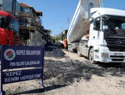 Kepezaltı Sıcak Asfaltla Tanıştı