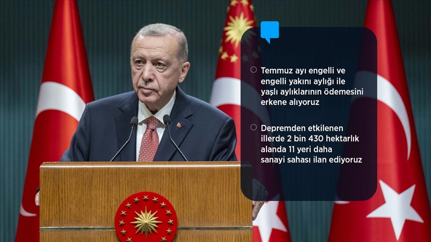 Erdoğan: Memur maaş artış oranlarıyla ilgili meclis sürecini yakında başlatıyoruz