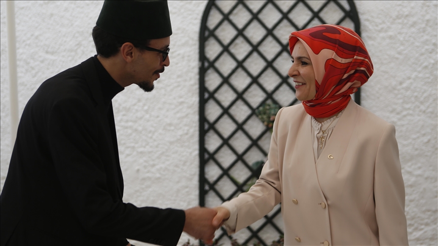 Türkiye'nin Cezayir Büyükelçiliğinde Bakan Göktaş için veda töreni