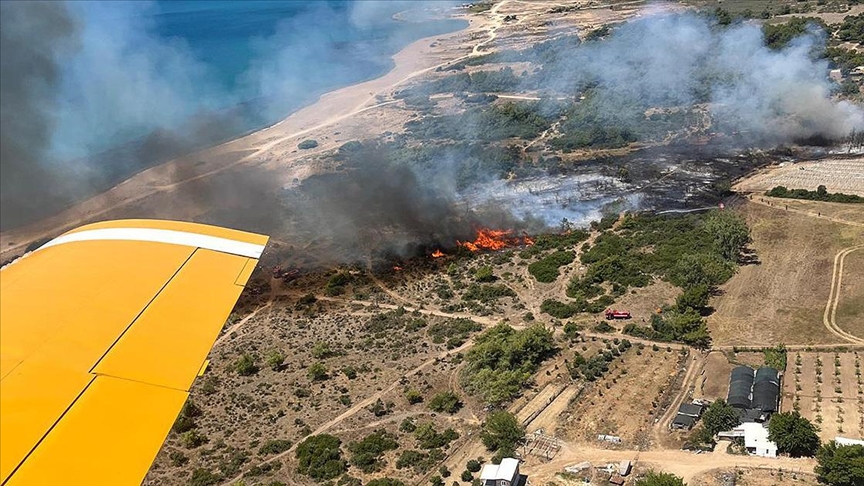 Manavgat'ta çıkan orman yangını kontrol altına alındı