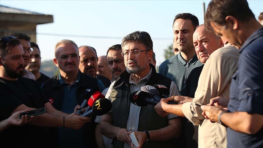 Yumaklı: Çanakkale'deki orman yangınında sekiz köy etkilendi