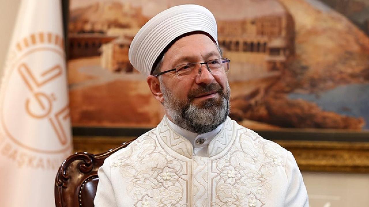 Diyanet İşleri Başkanı Erbaş'tan yeni hicri yıl mesajı