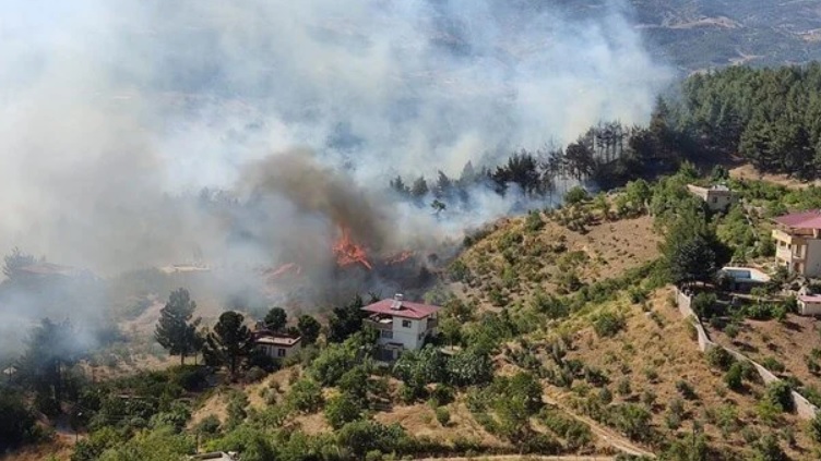 Kahramanmaraş'ta çıkan orman yangını kontrol altına alındı