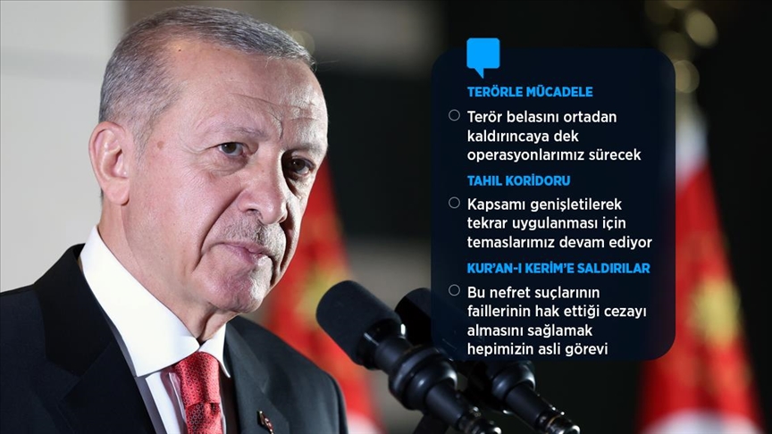 Cumhurbaşkanı Erdoğan: Türkiye, uluslararası ilişkilere damgasını vuran, oyun kurucu bir ülke haline gelmiştir