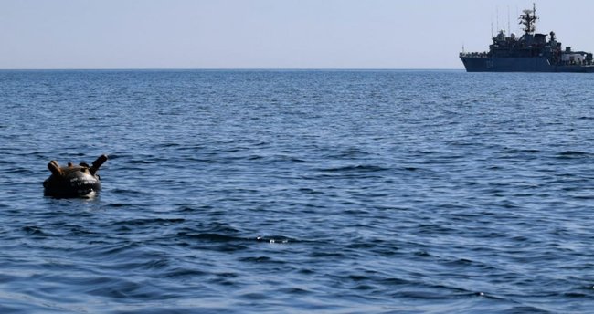 Romanya açıklarında deniz mayını PATLADI