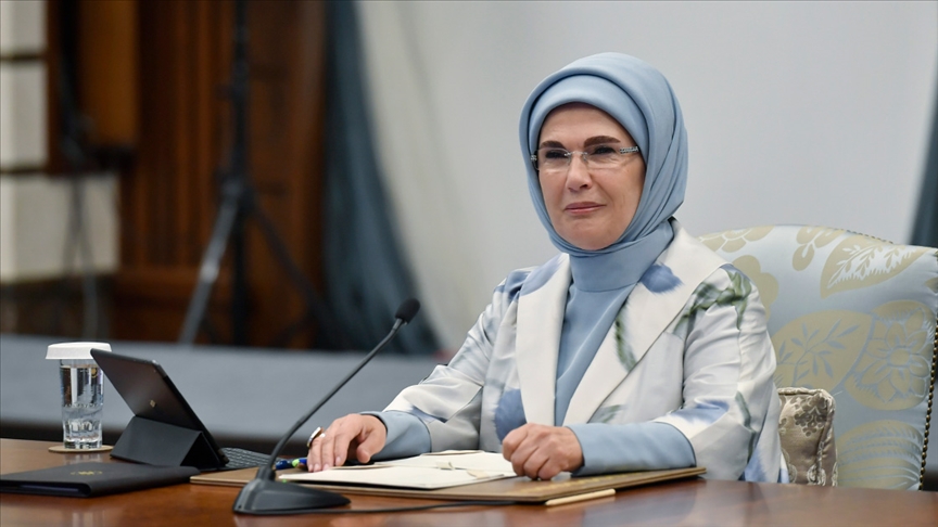 Emine Erdoğan: 30 Ağustos Zaferi, Türk milletinin vatanseverliğinin ve bağımsızlığa olan inancının bir eseridir