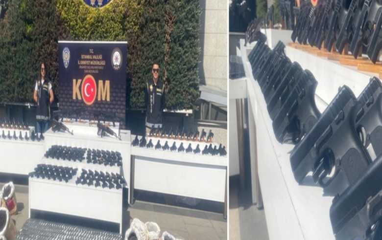 FLAŞ.. FLAŞ.. Silah üretimi yapan şebekeye büyük operasyon