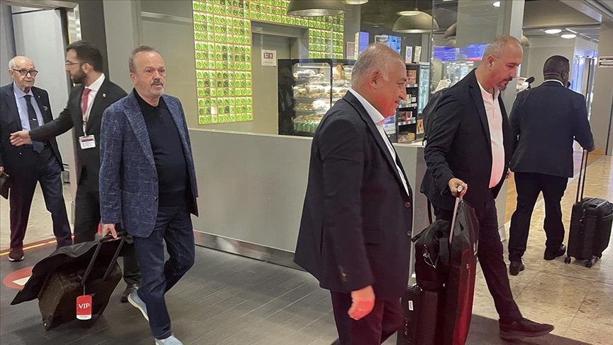 EURO 2032 ev sahipliği için UEFA’da sunum yapacak TFF heyeti İsviçre’ye ulaştı