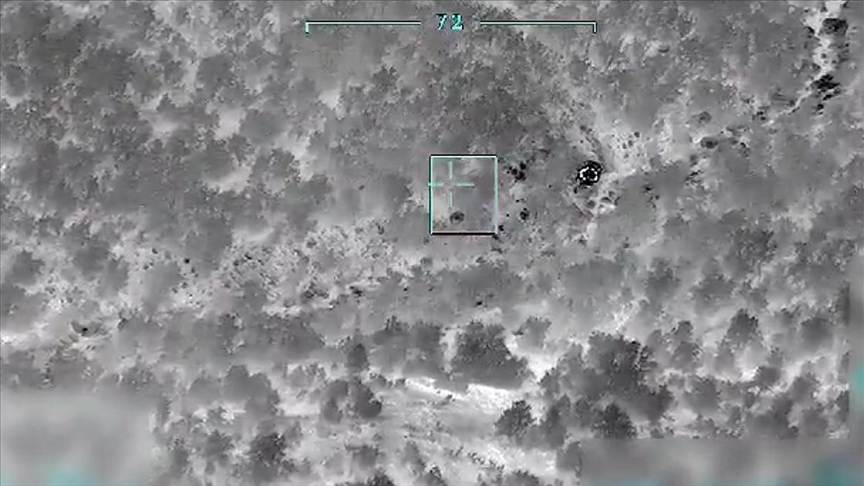 Irak'ın kuzeyinde 2 terörist etkisiz hale getirildi