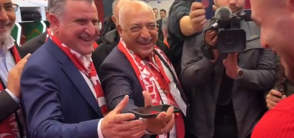 Cumhurbaşkanı Erdoğan'dan A Milli Takıma tebrik telefonu