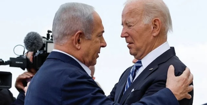 Biden'ın İsrail'e tam desteği ABD yönetiminde kriz çıkardı!