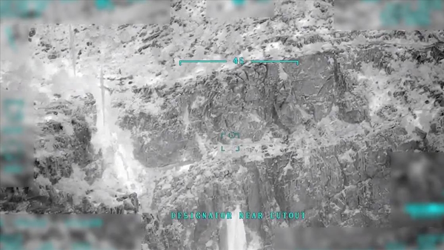 Kandil'de 3 terörist hava harekatıyla etkisiz hale getirildi