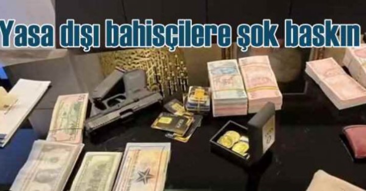 Yasa dışı bahis suçuna yönelik "Sibergöz" operasyonlarında 43 şüpheli yakalandı