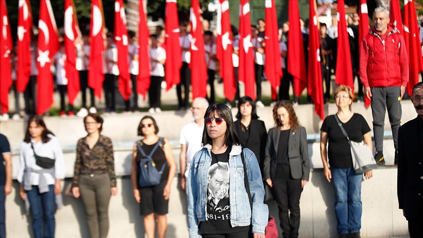 Büyük Önder Mustafa Kemal Atatürk'ü anıyoruz!..